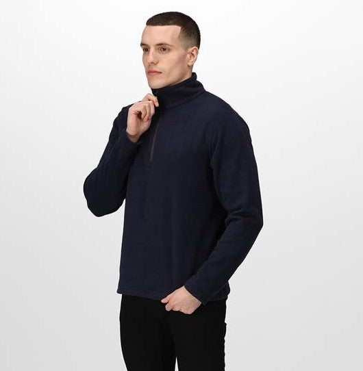 Honestly Made Recycled Half Zip Fleece | NAVY