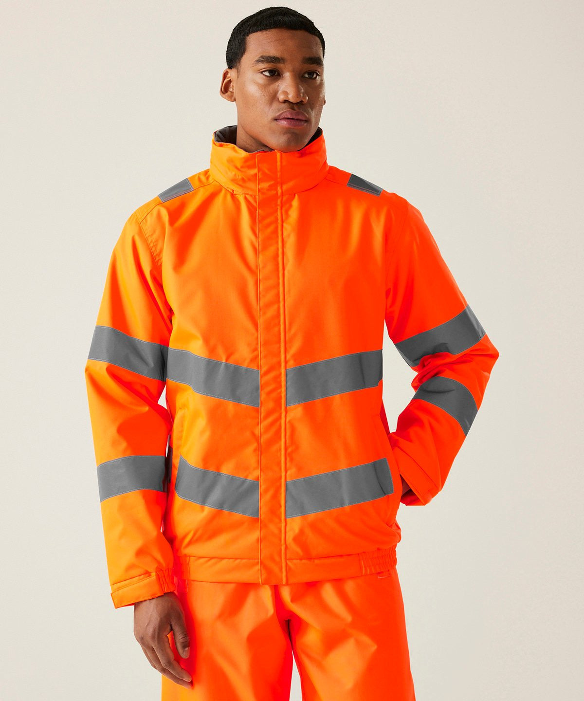 Hi Vis Pro Contract Dover Jacket | ORANGE