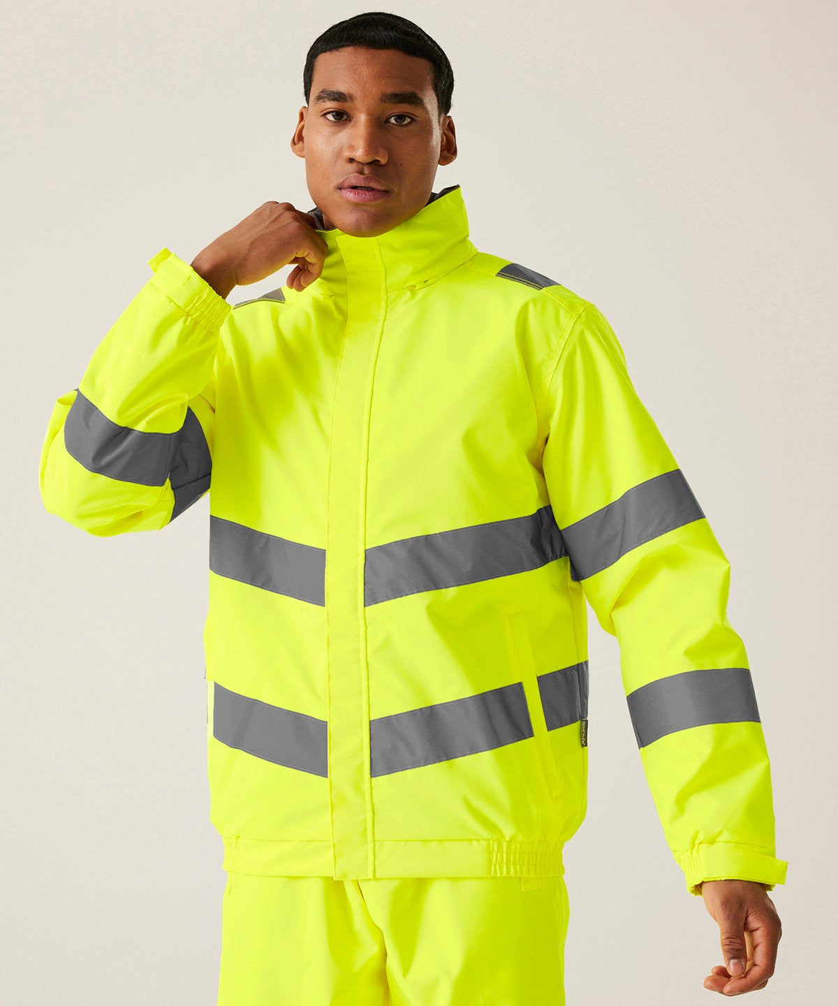 Hi Vis Pro Contract Dover Jacket | YELLOW