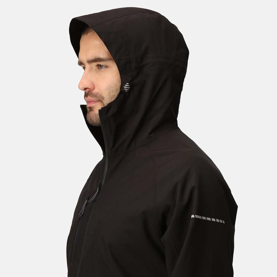 X-Pro Beacon Brite Light Waterproof Jacket | BLACK