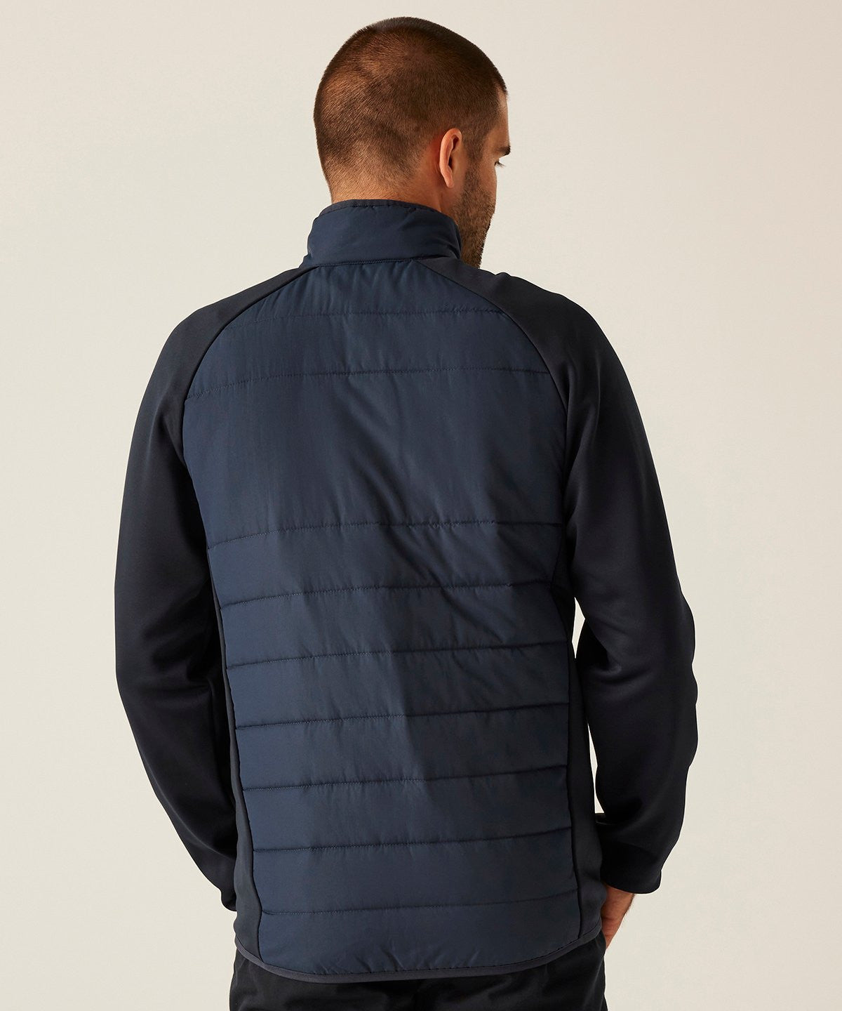 Essential Hybrid Jacket | NAVY