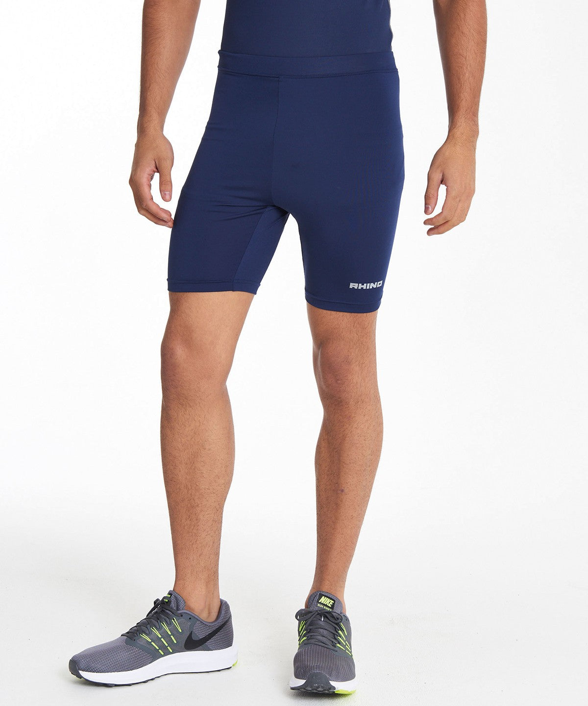 Rhino Base Layer Shorts Adult | WHITE