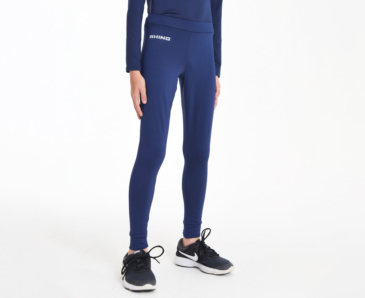 Rhino Junior Base Layer Leggings | NAVY