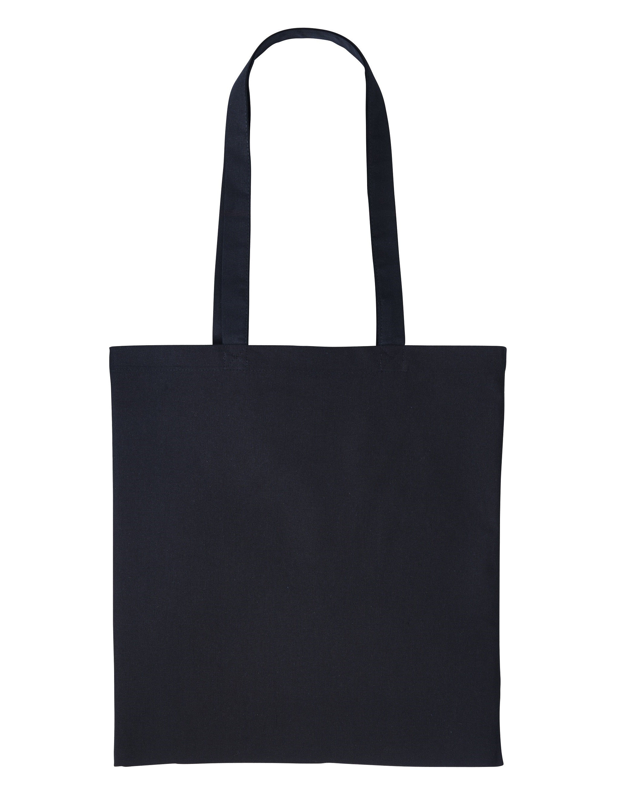 Cotton Promo Shoulder Tote | BLACK