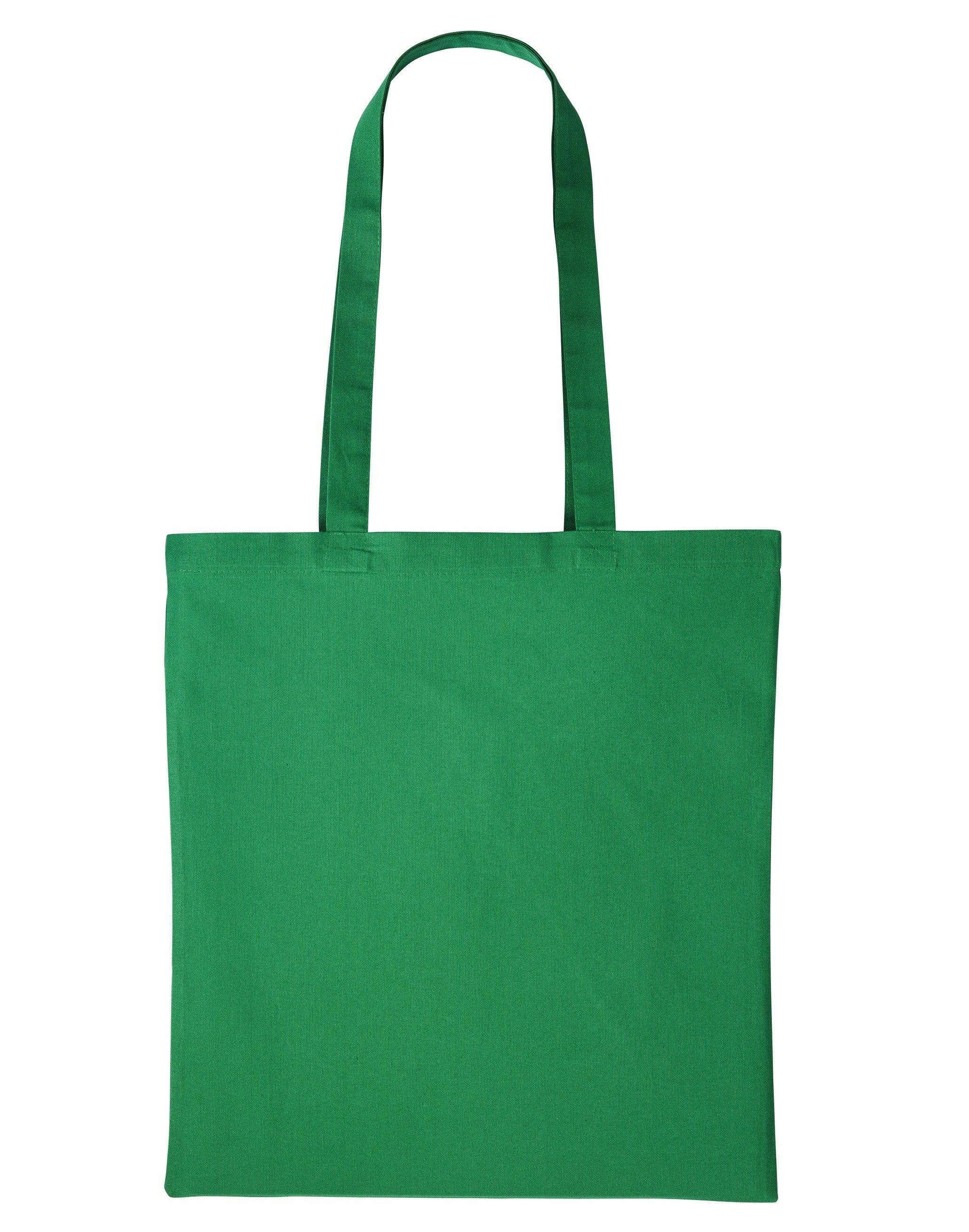 Cotton Promo Shoulder Tote | BOTTLE GREEN