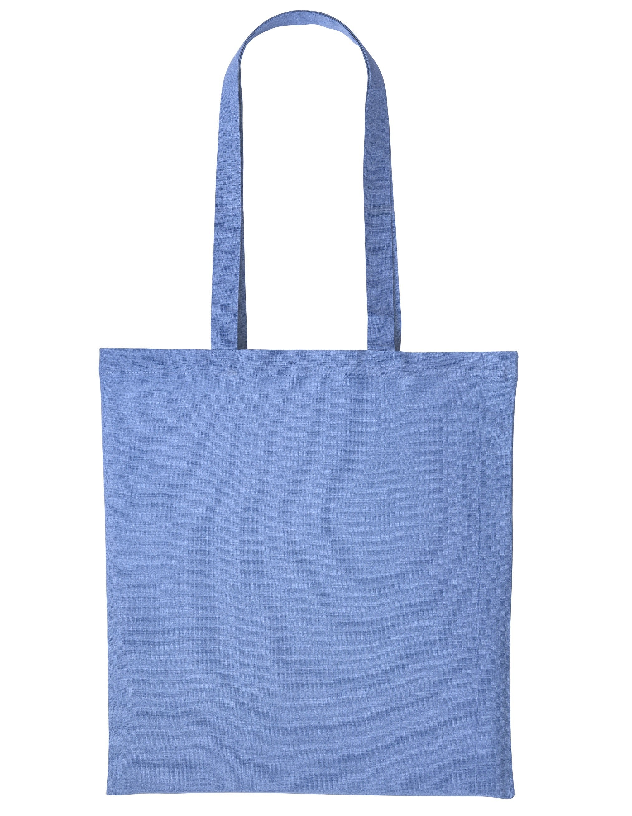Cotton Promo Shoulder Tote | CORNFLOWER BLUE