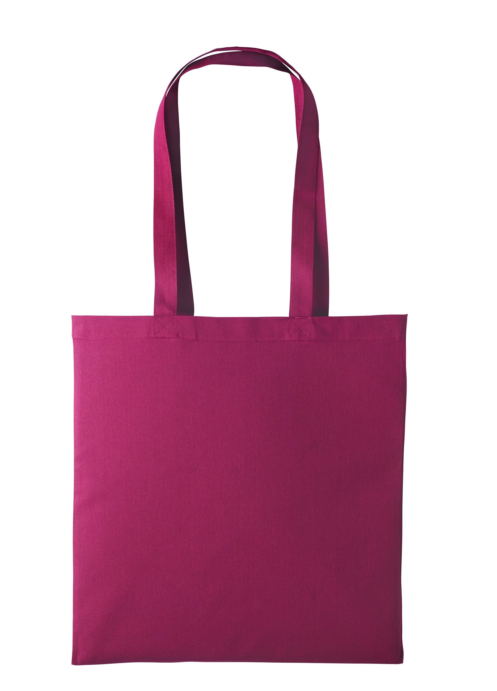 Cotton Promo Shoulder Tote | CRANBERRY