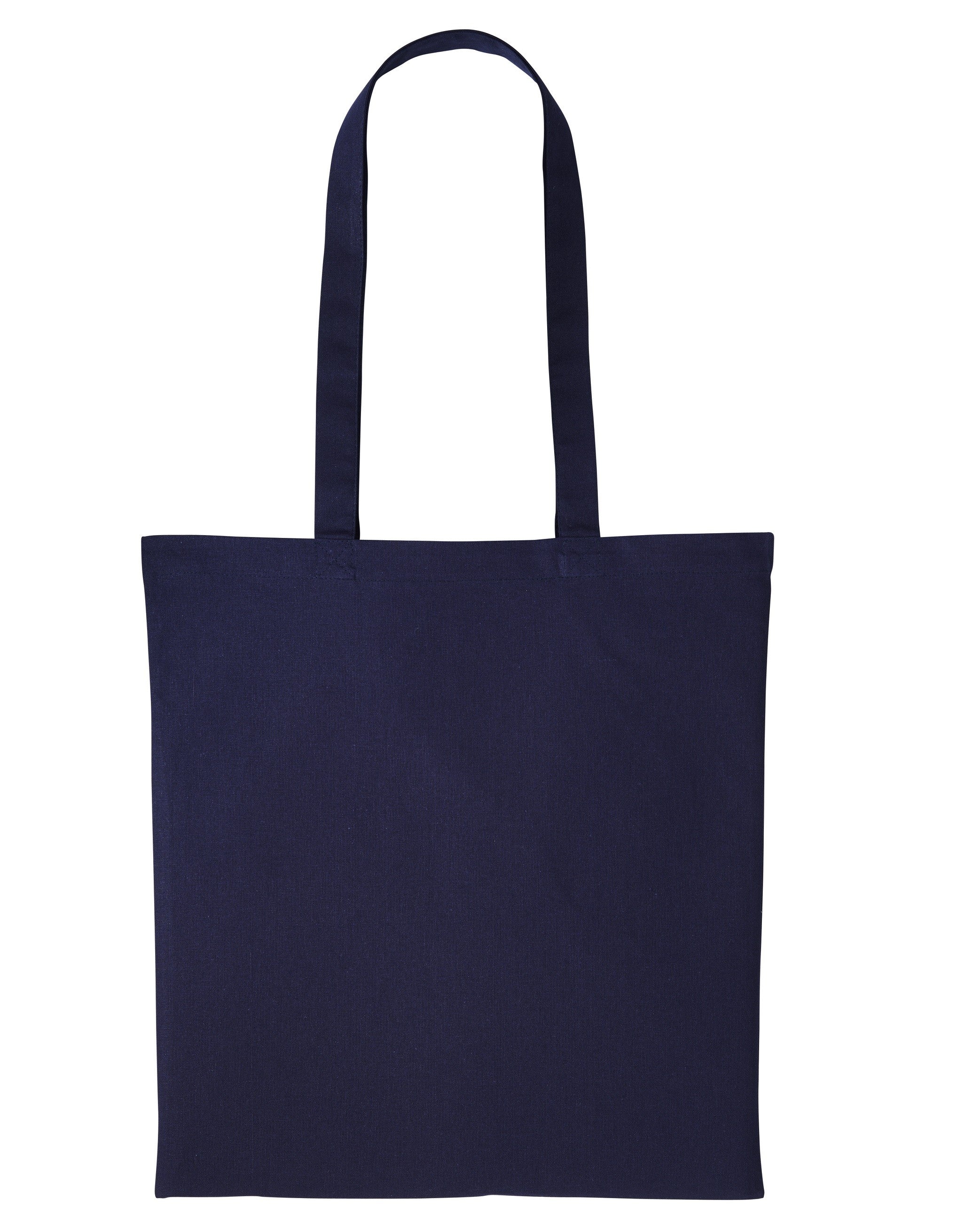 Cotton Promo Shoulder Tote | FRENCH DARK NAVY