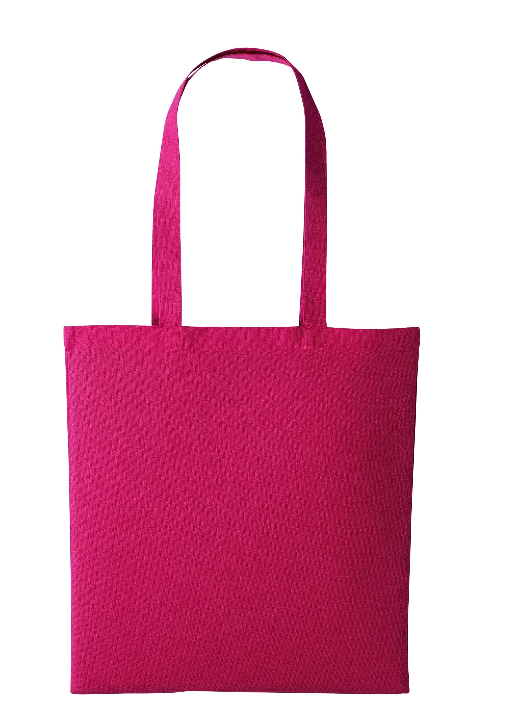 Cotton Promo Shoulder Tote | HOT PINK