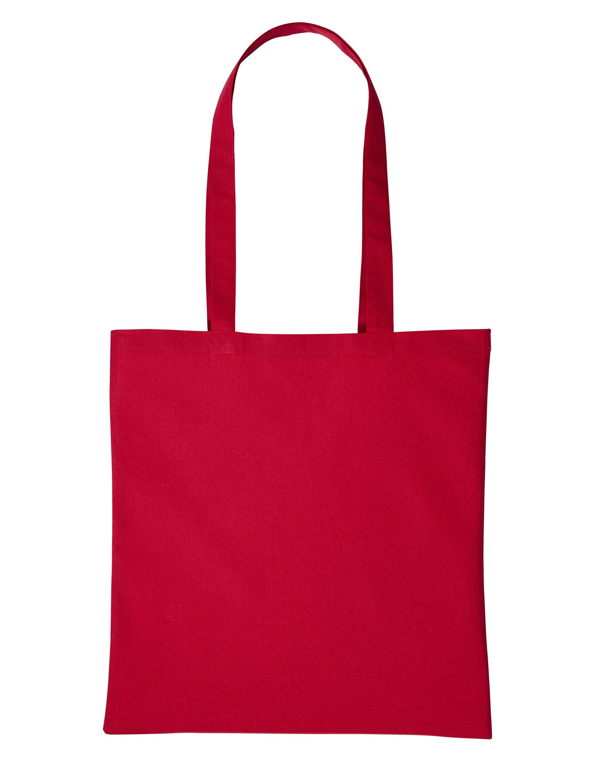 Cotton Promo Shoulder Tote | HOT RED