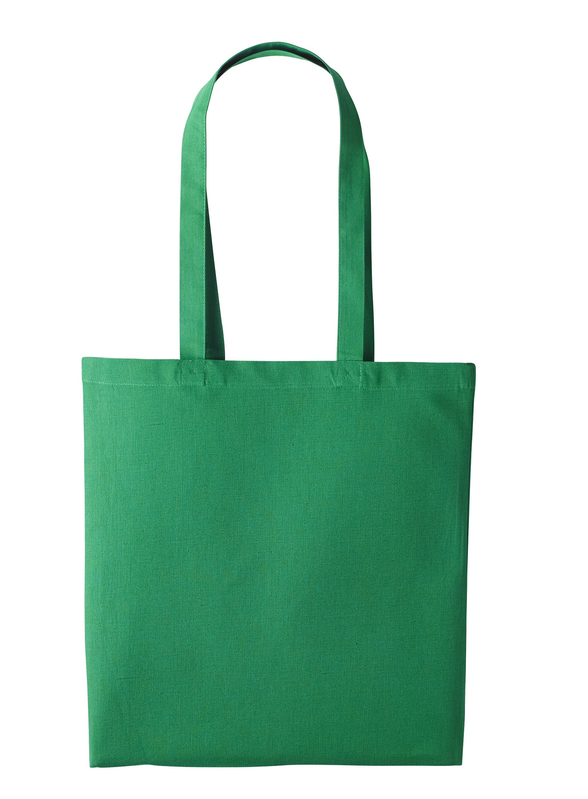 Cotton Promo Shoulder Tote | KELLY GREEN