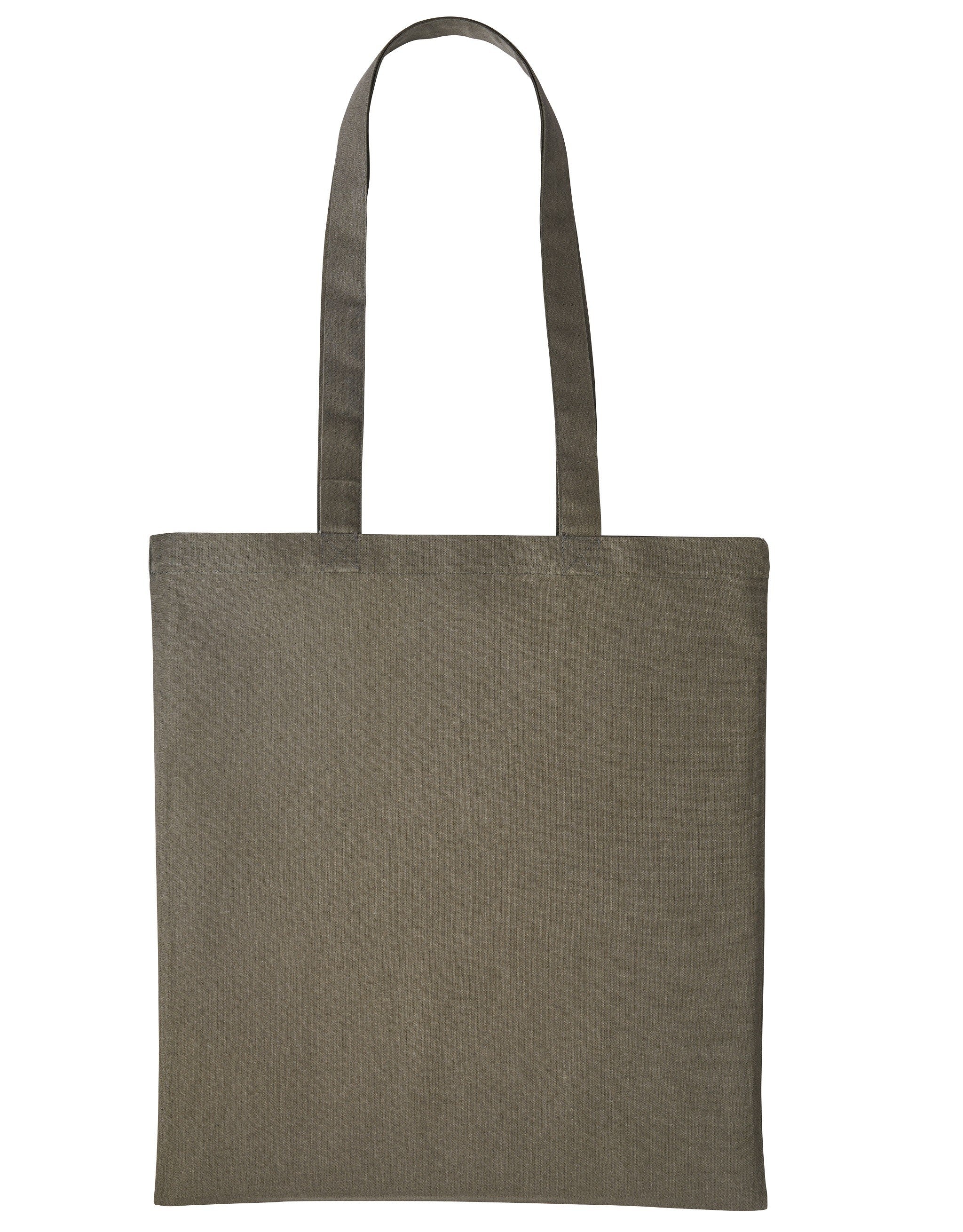 Cotton Promo Shoulder Tote | OLIVE