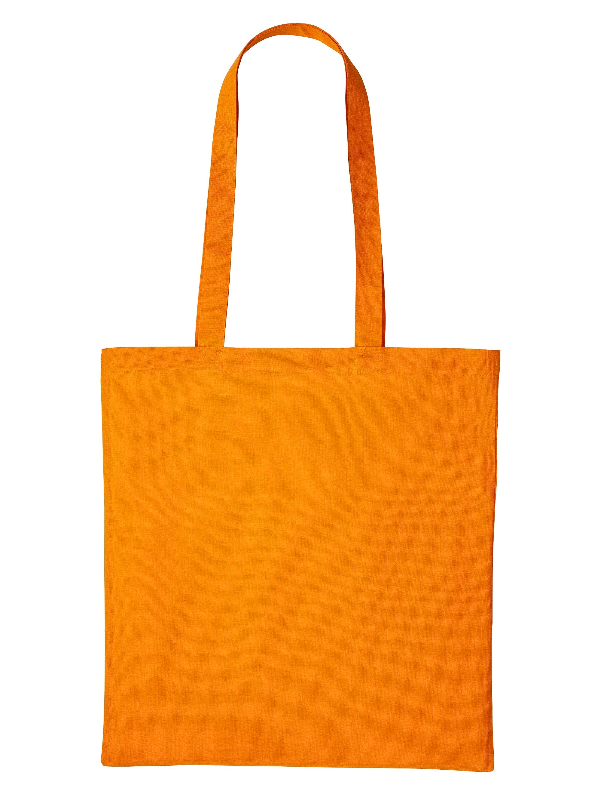 Cotton Promo Shoulder Tote | ORANGE