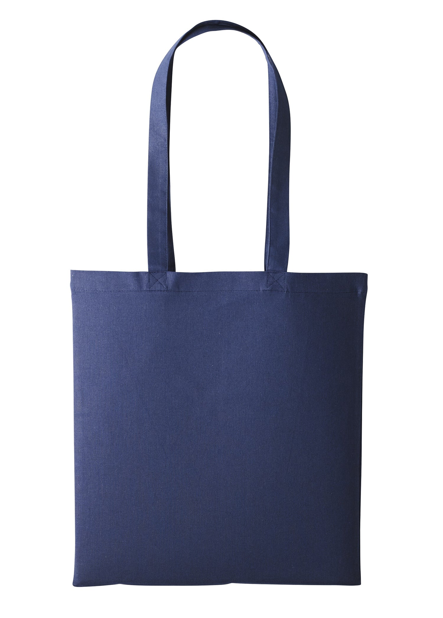 Cotton Promo Shoulder Tote | NAVY