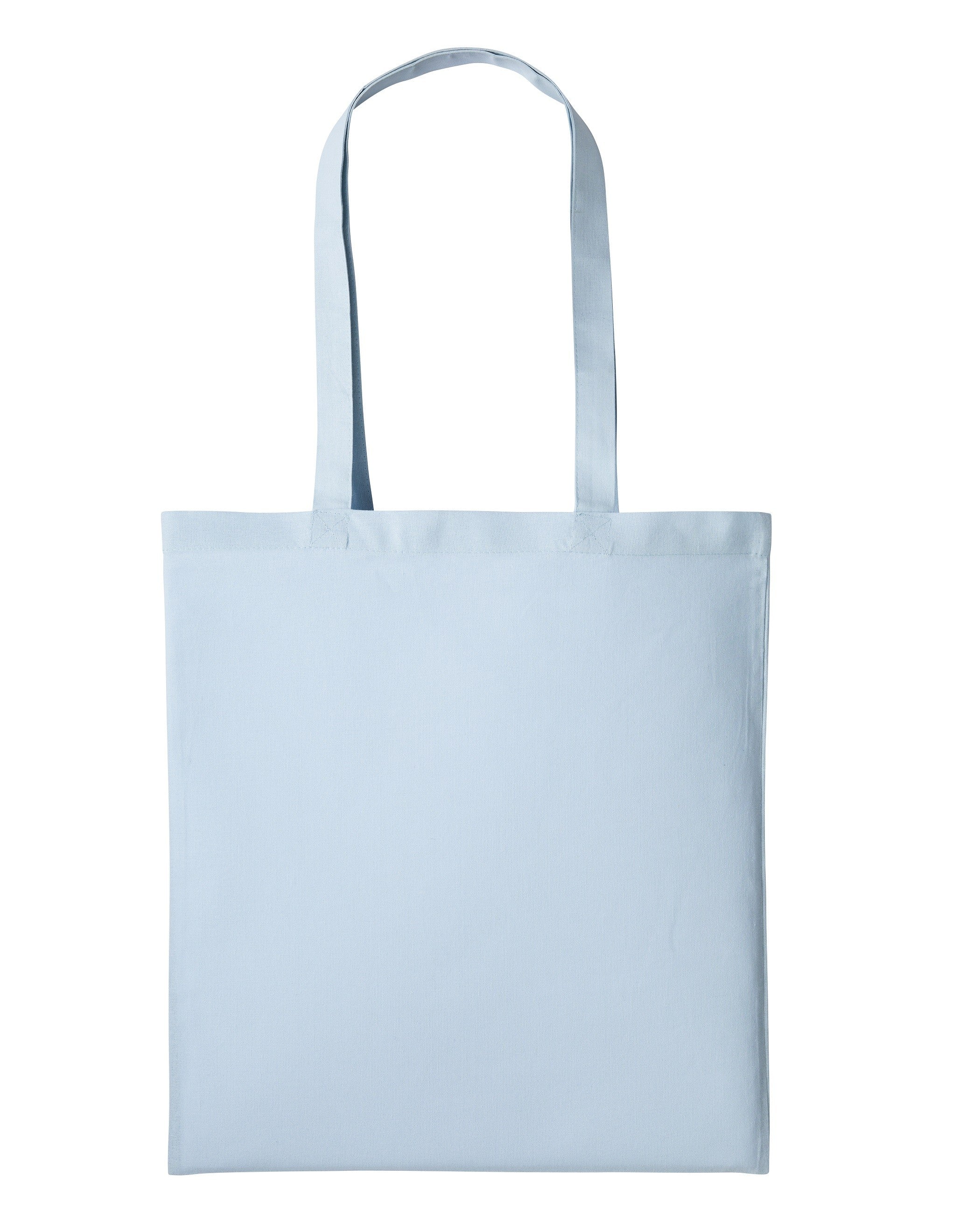 Cotton Promo Shoulder Tote | PASTEL BLUE