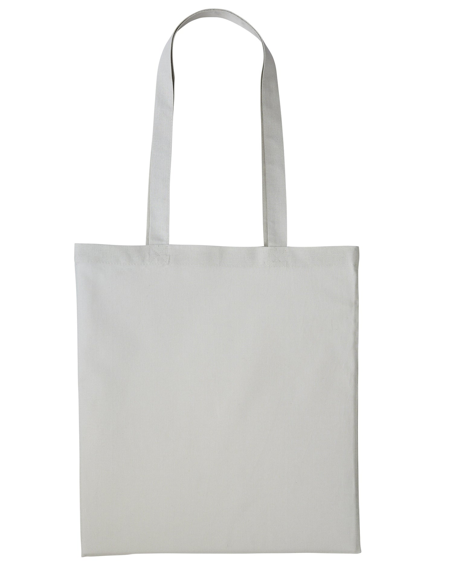 Cotton Promo Shoulder Tote | PASTEL GREY