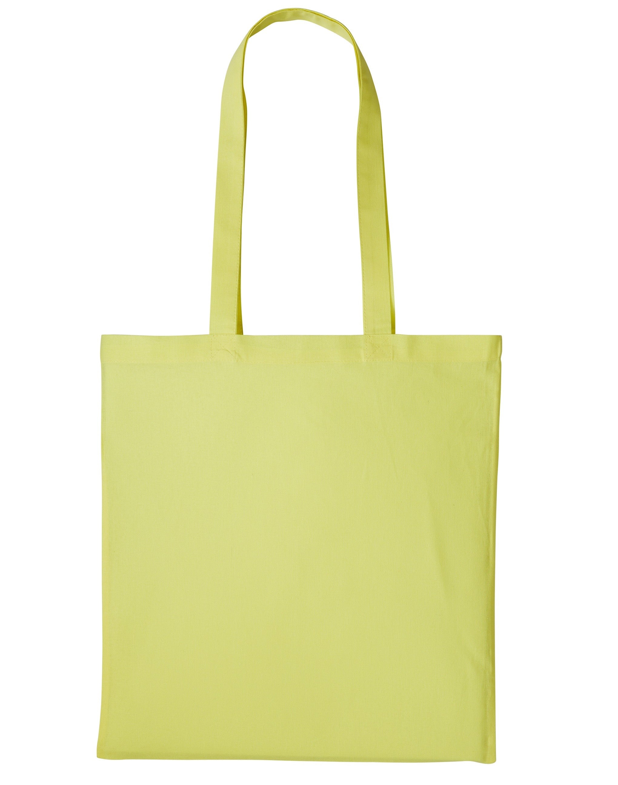 Cotton Promo Shoulder Tote | PASTEL LEMON