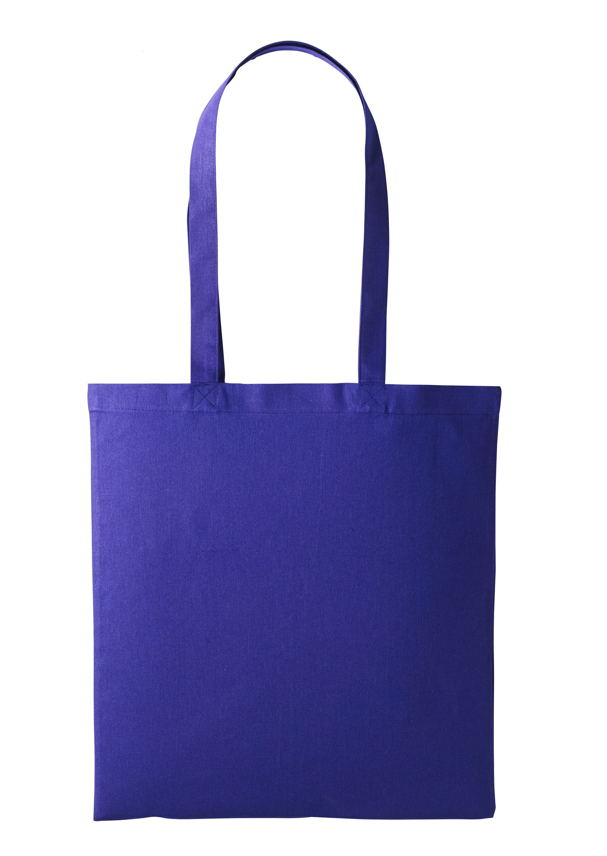 Cotton Promo Shoulder Tote | PURPLE