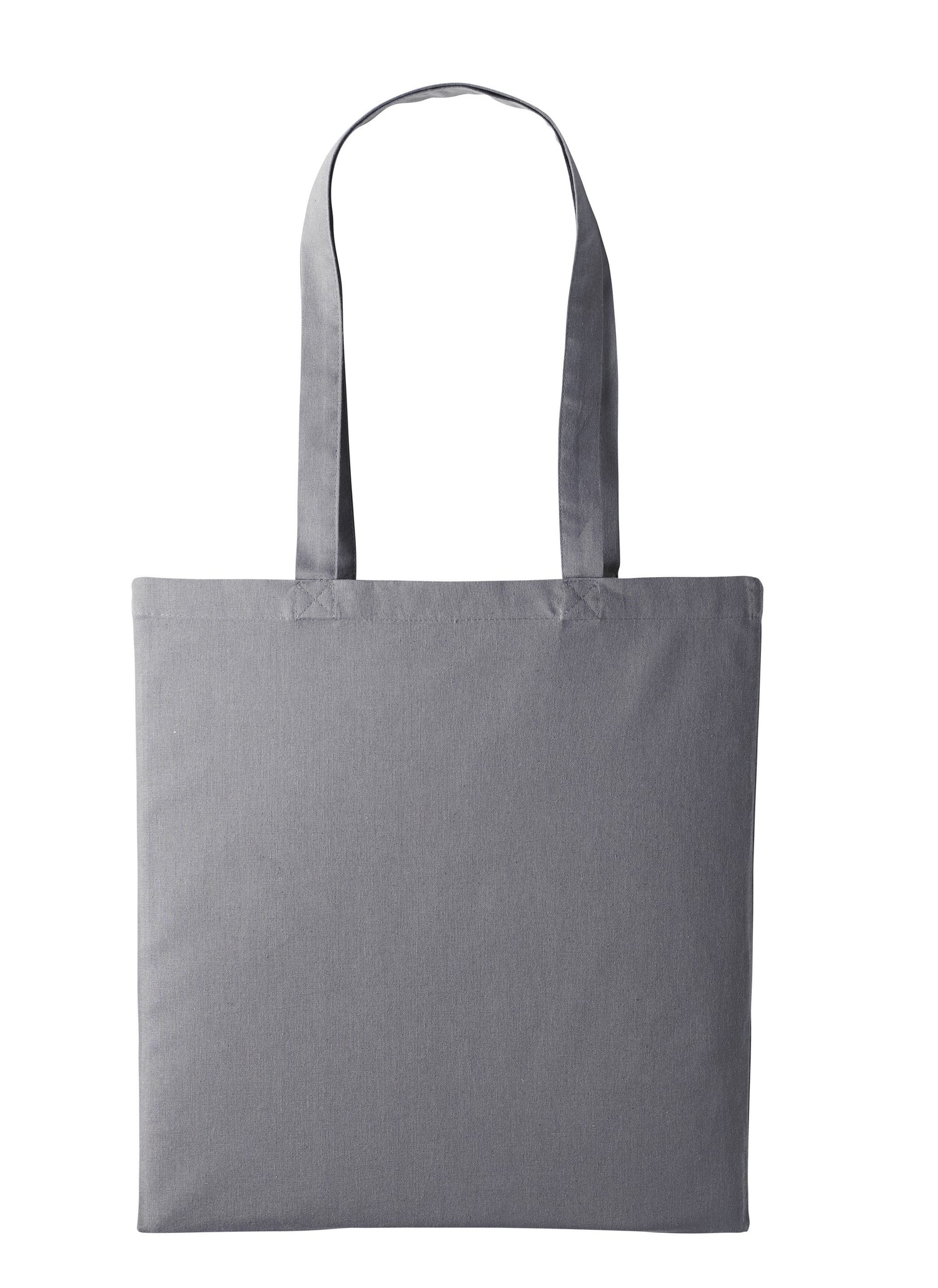 Cotton Promo Shoulder Tote | SLATE GREY