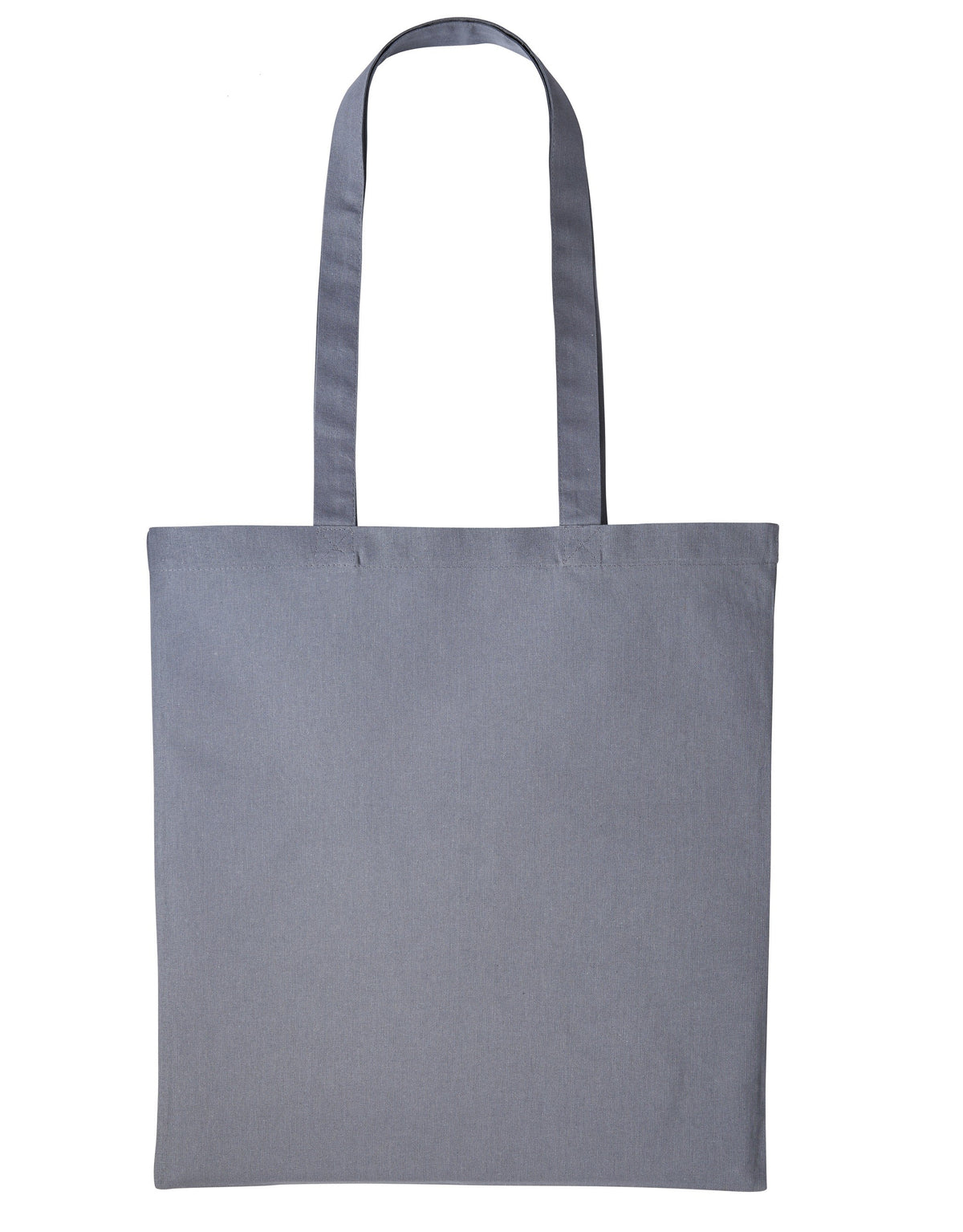 Cotton Promo Shoulder Tote | STEEL MID GREY