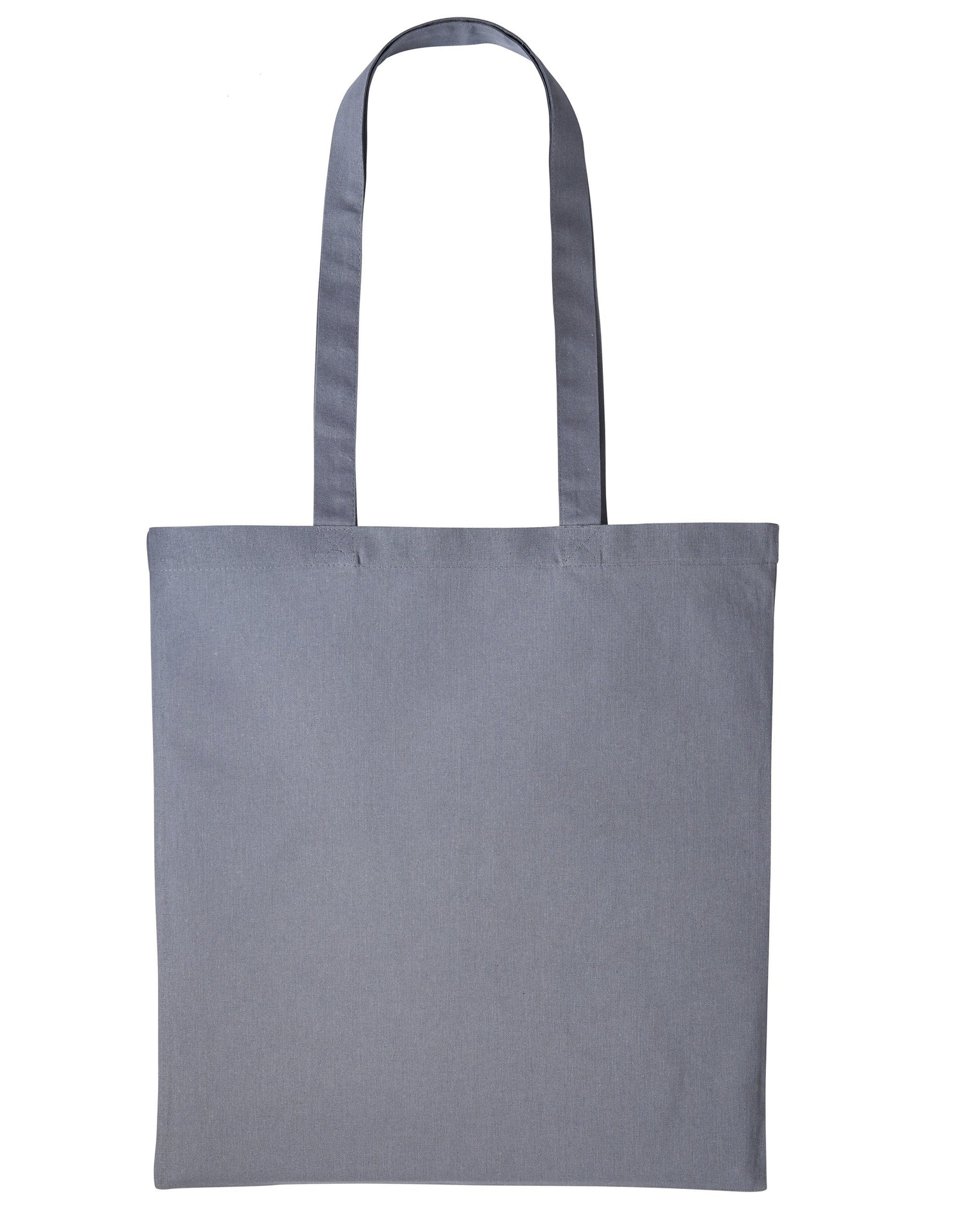 Cotton Promo Shoulder Tote | STEEL MID GREY