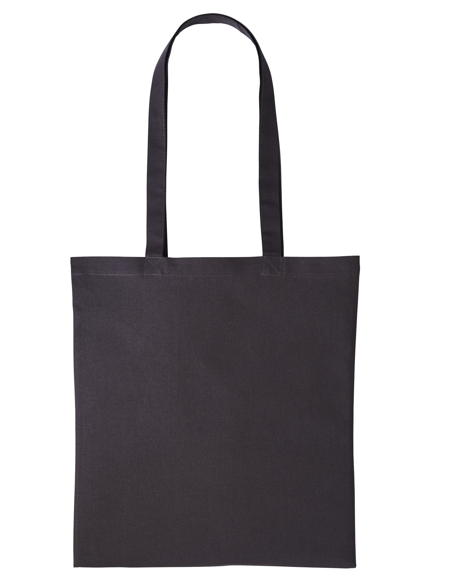 Cotton Promo Shoulder Tote | STORM DARK GREY