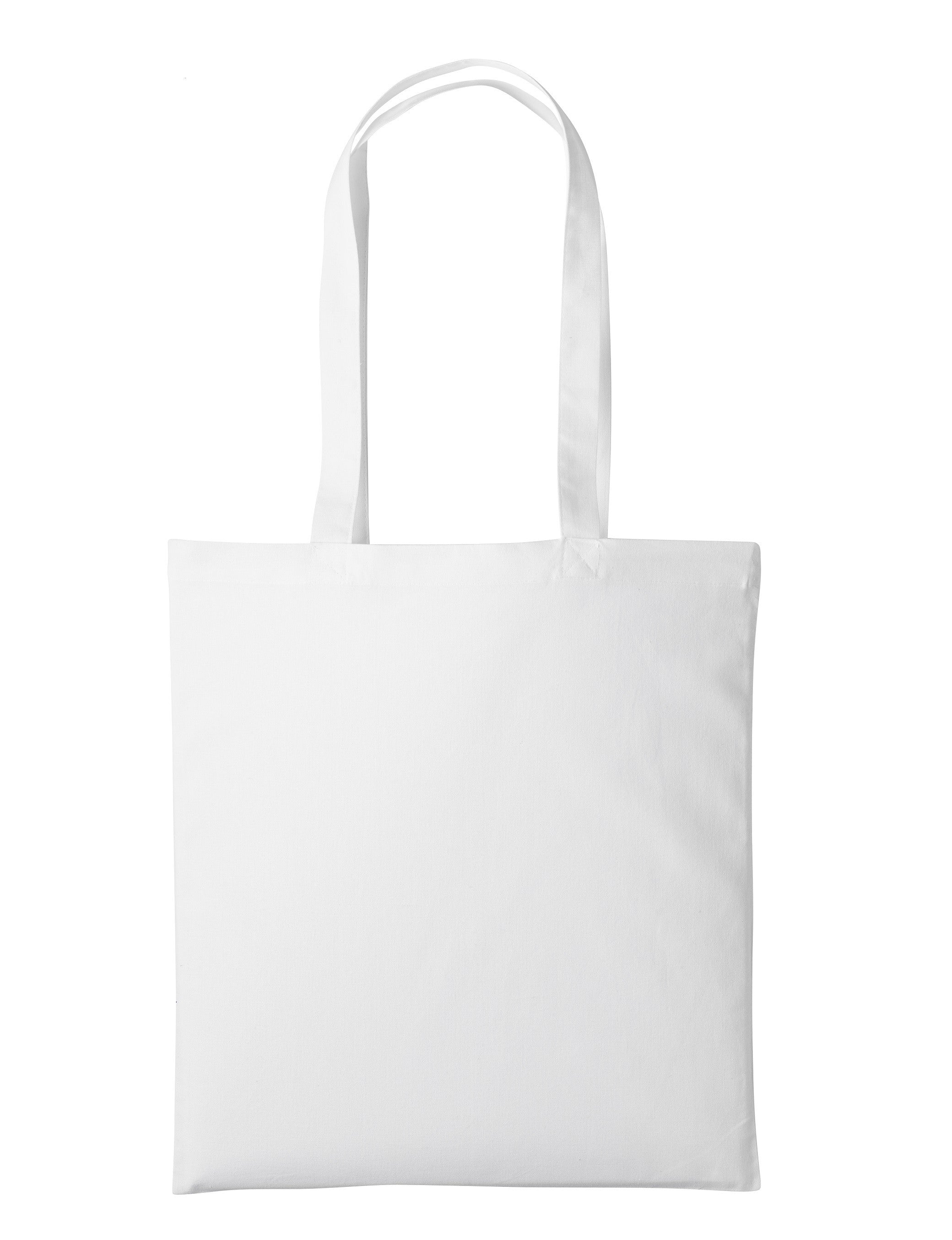 Cotton Promo Shoulder Tote | WHITE