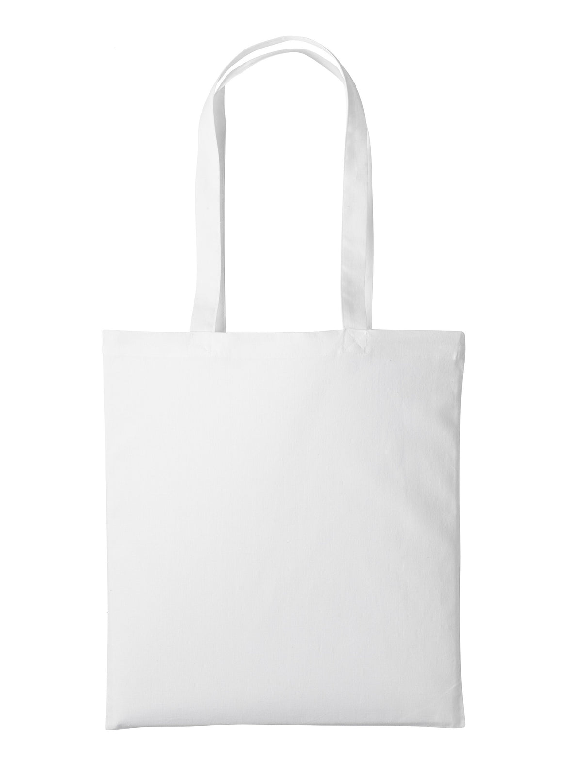 Cotton Promo Shoulder Tote | WHITE