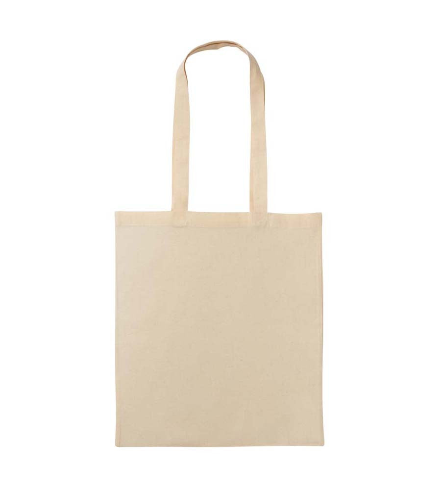Recycled Cotton Shopper Long Handle | NATURAL