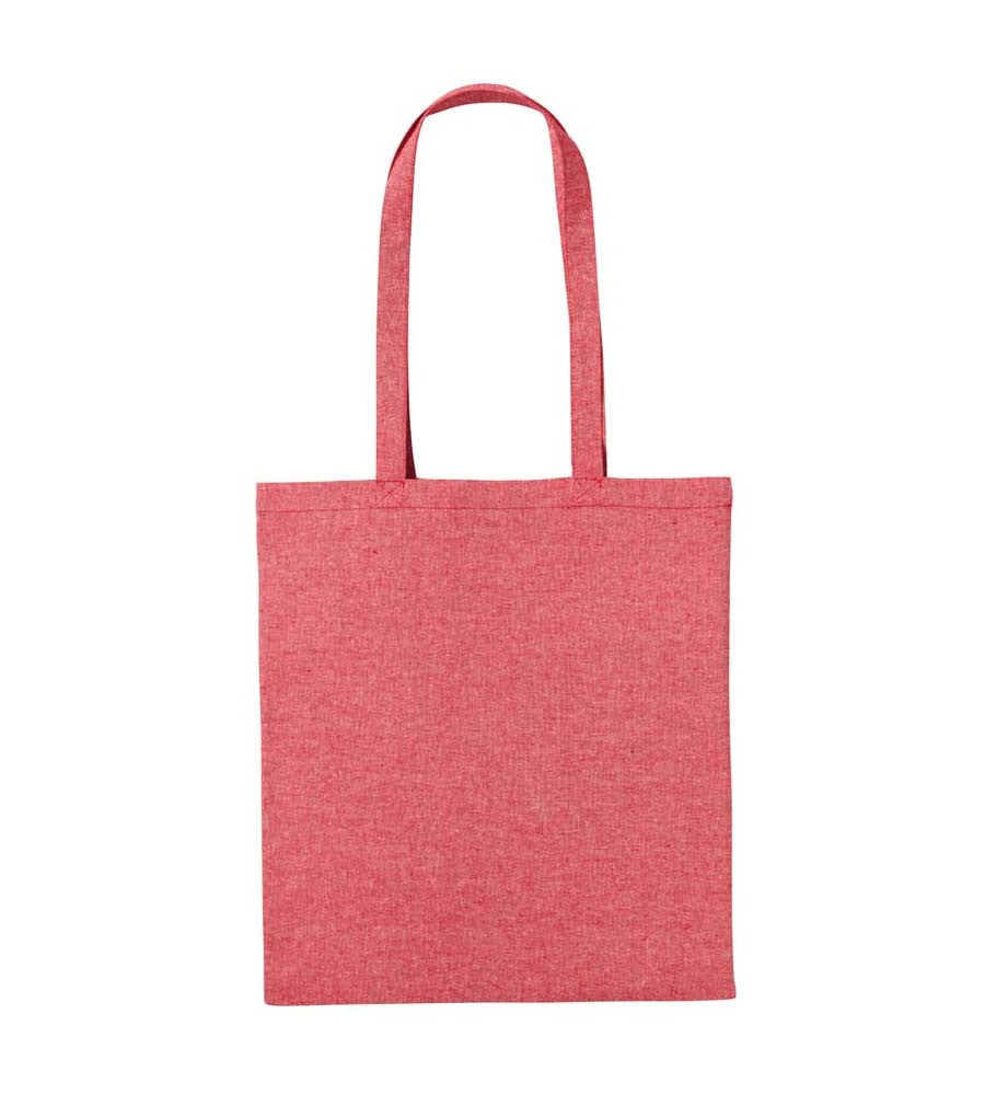 Recycled Cotton Shopper Long Handle | RED MARL
