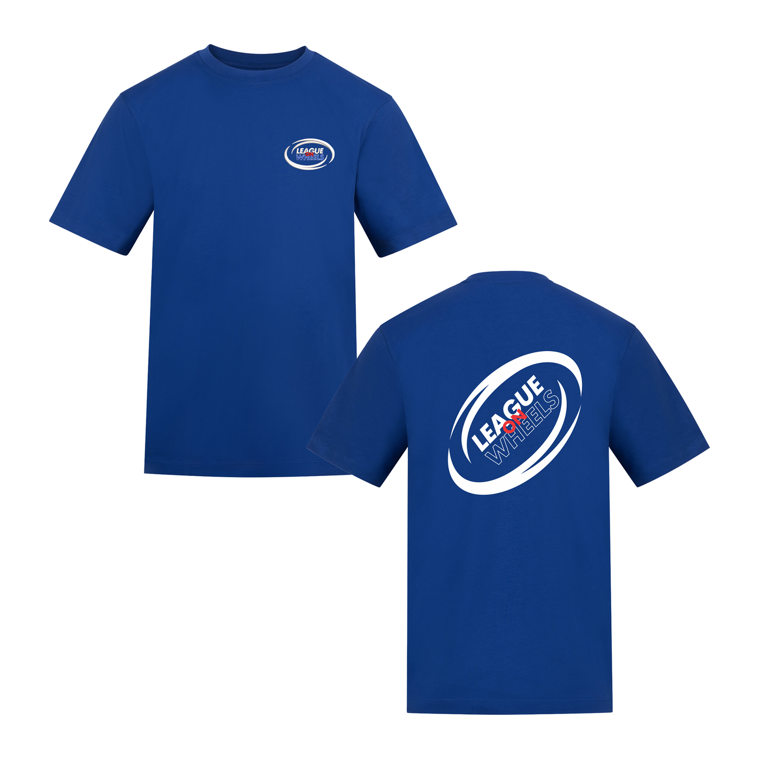 League on Wheels T-Shirt | ROYAL BLUE