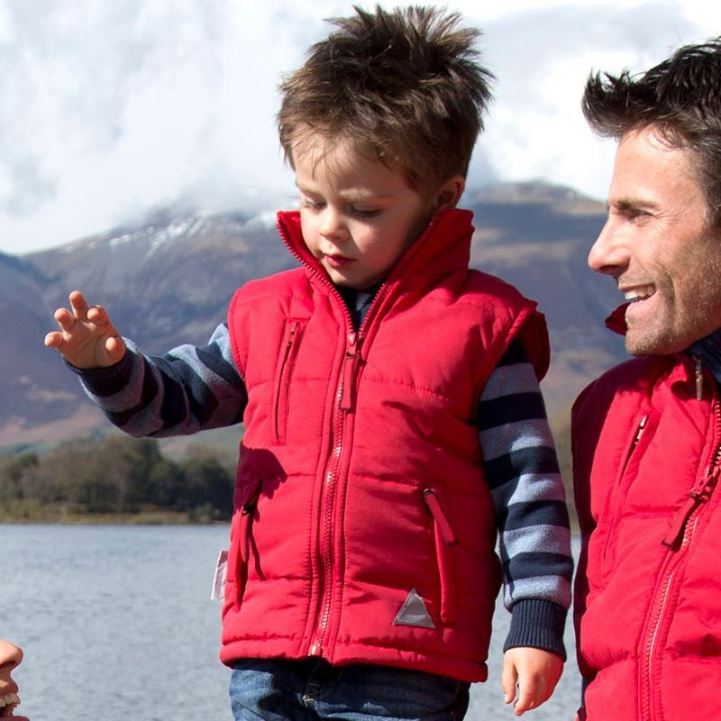 Junior Ultra Padded Body Warmer | NAVY