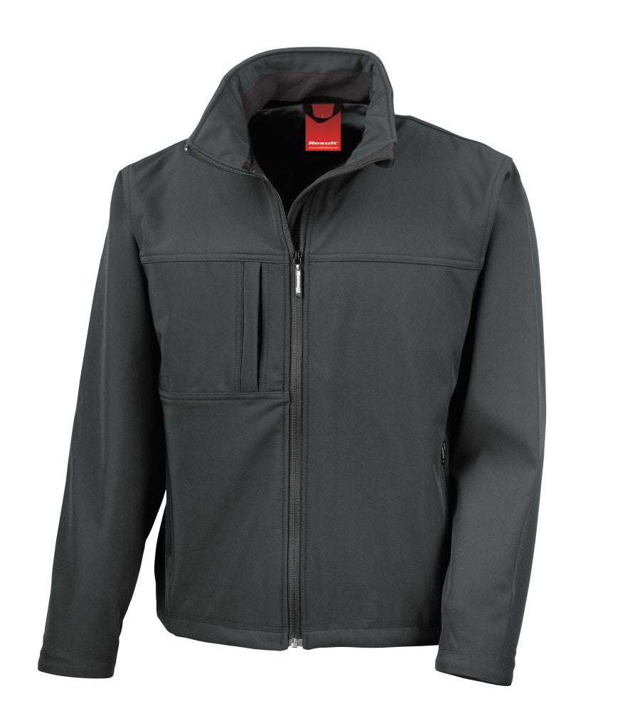 Classic Softshell Jacket | BLACK