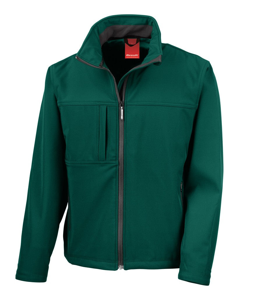 Classic Softshell Jacket | BOTTLE GREEN