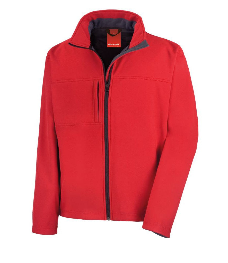Classic Softshell Jacket | RED