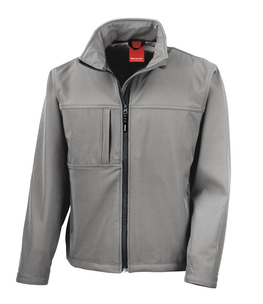 Classic Softshell Jacket | WORKGUARD GREY