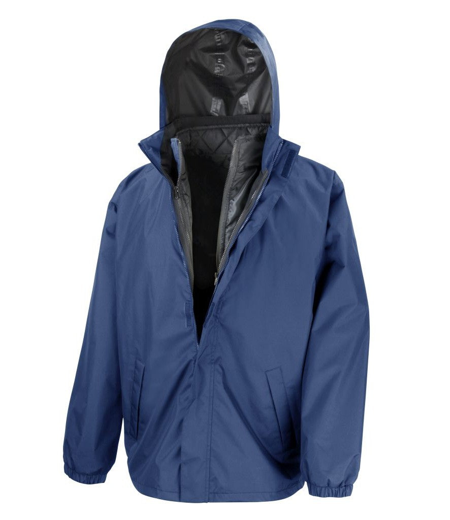 Core 3-In-1 Jacket With Quilted Bodywarmer | NAVY
