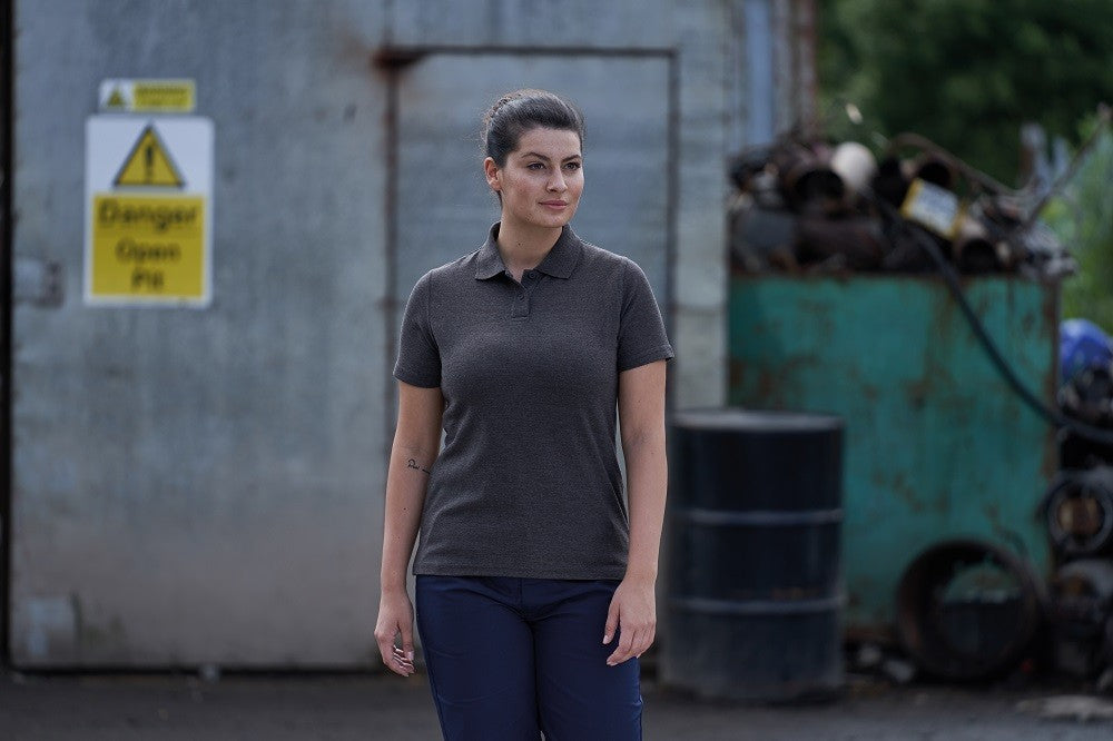 Ladies Pro Polo | SOLID GREY