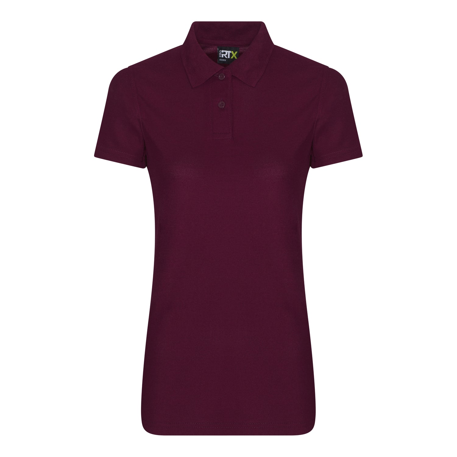 Ladies Pro Polyester Polo | BURGUNDY