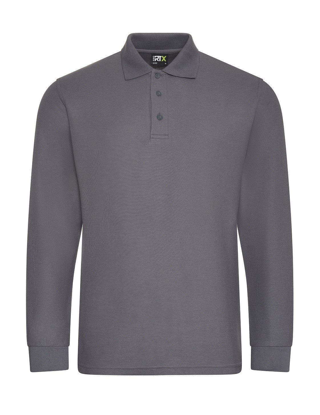 Pro Long Sleeve Polo | SOLID GREY