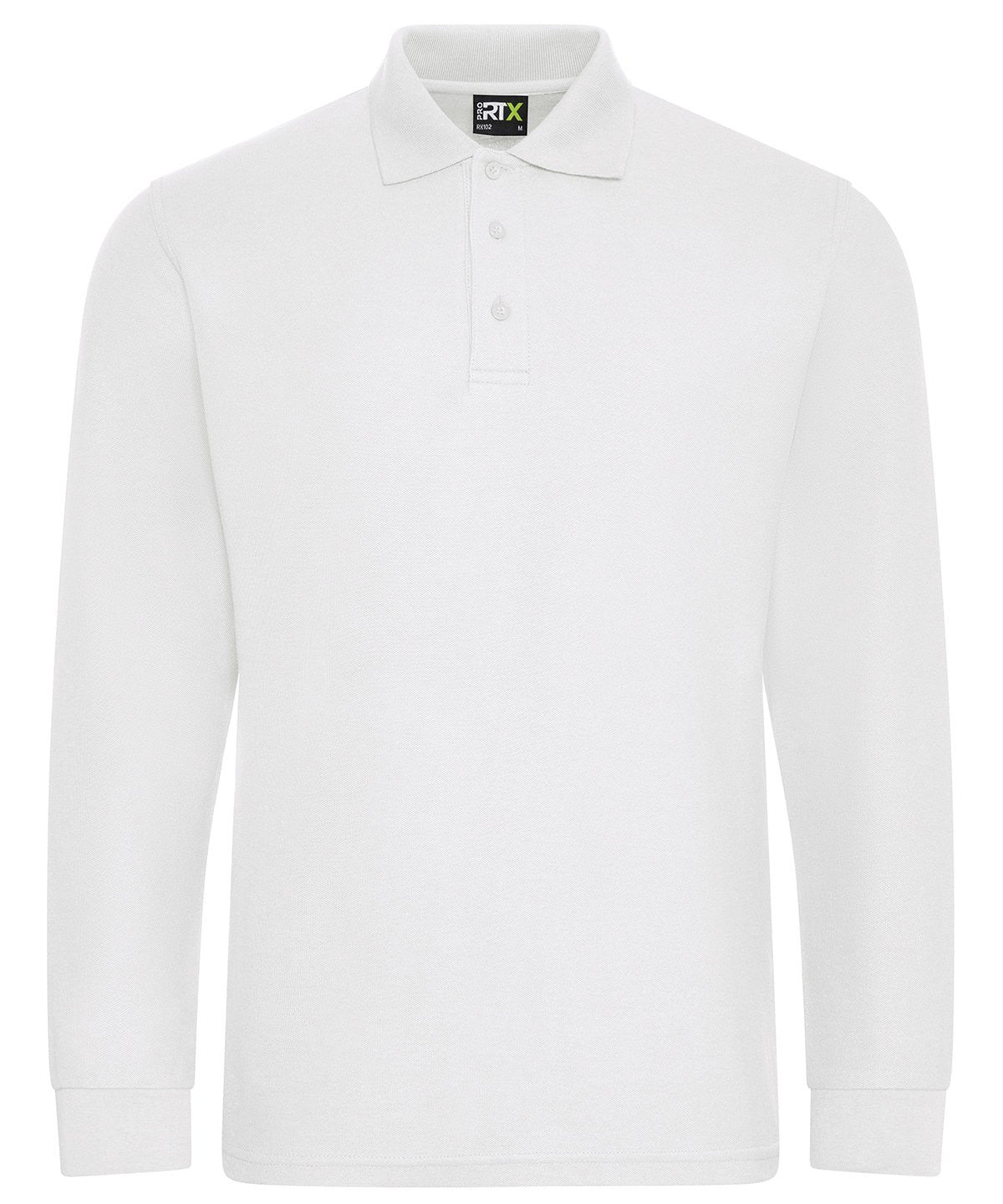 Pro Long Sleeve Polo | WHITE