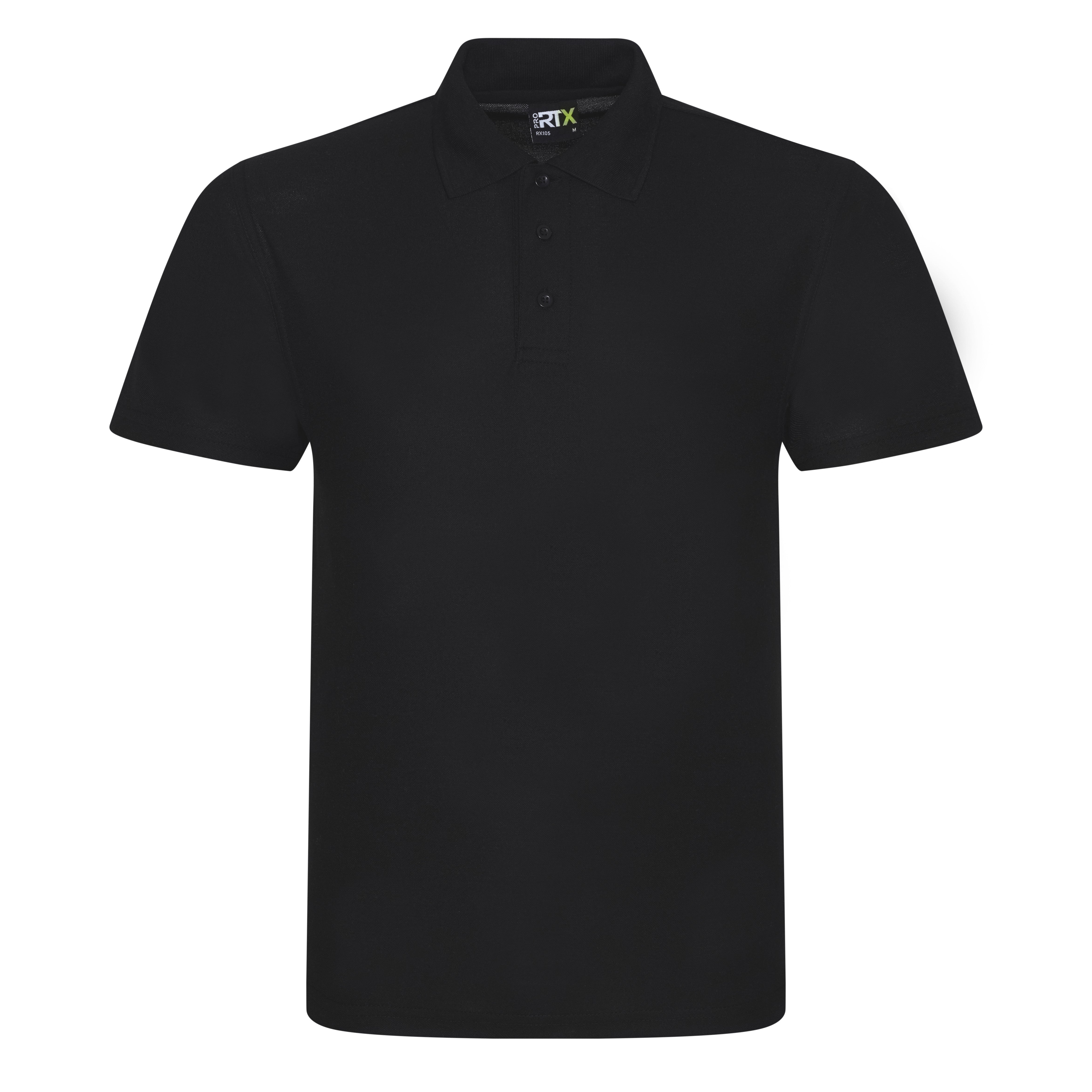 Pro Polyester Polo | BLACK