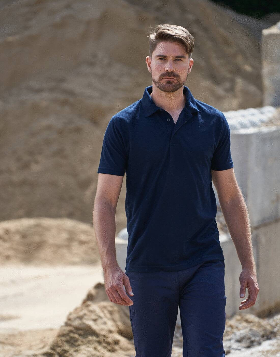 Pro Polyester Polo | BURGUNDY