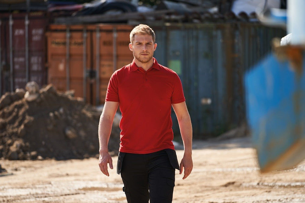 Pro Polyester Polo | BURGUNDY