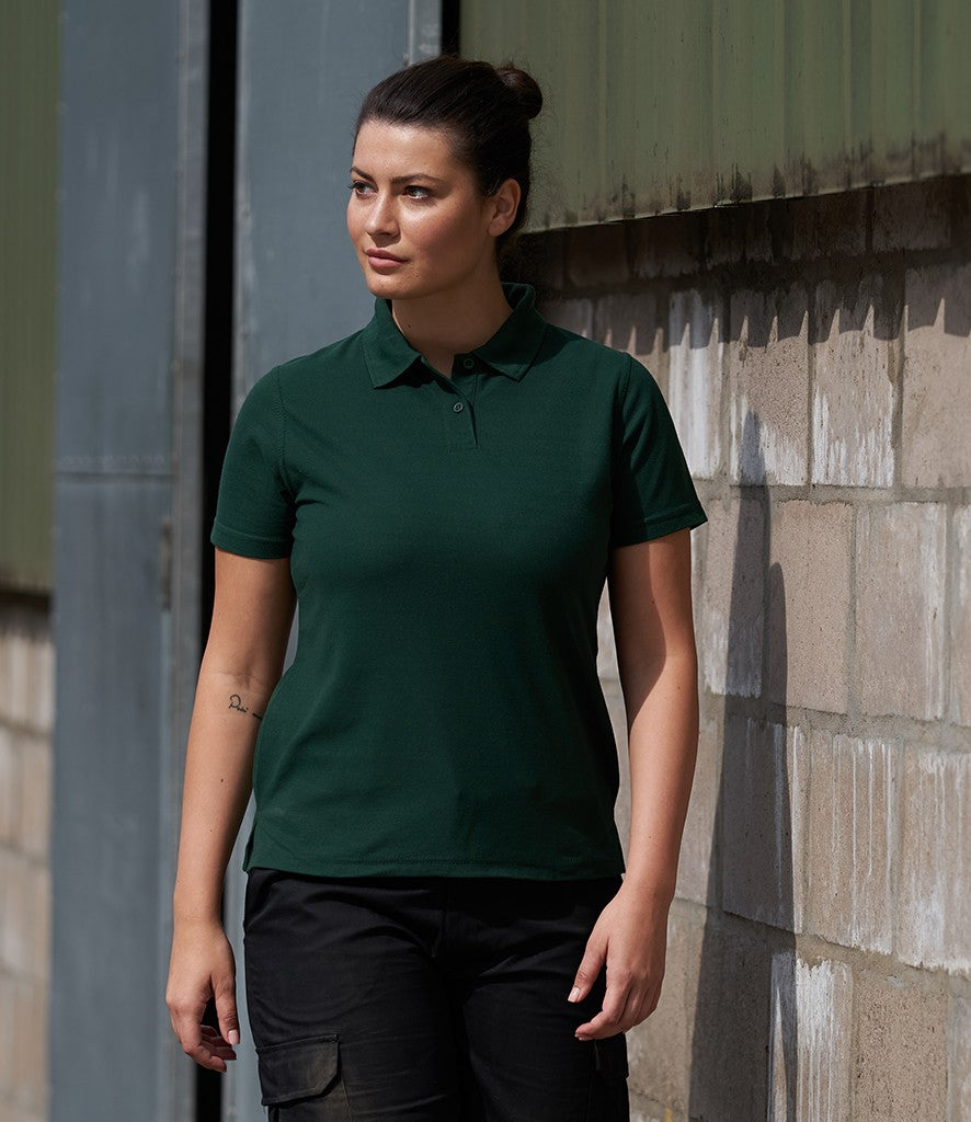 Ladies Pro Polyester Polo | BURGUNDY