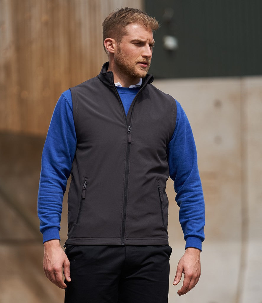 Pro 2 Layer Softshell Gilet | BLACK