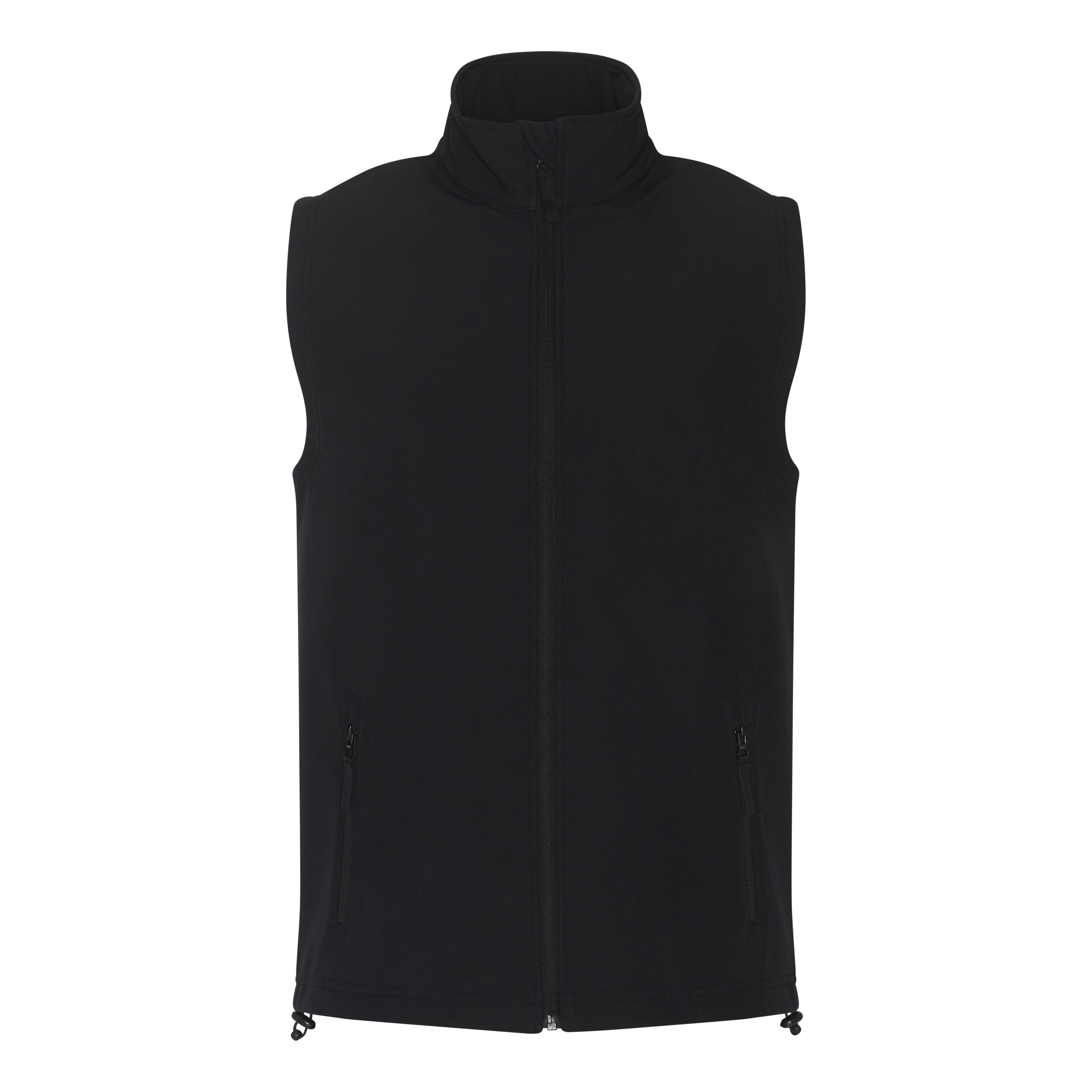 Pro 2 Layer Softshell Gilet | BLACK