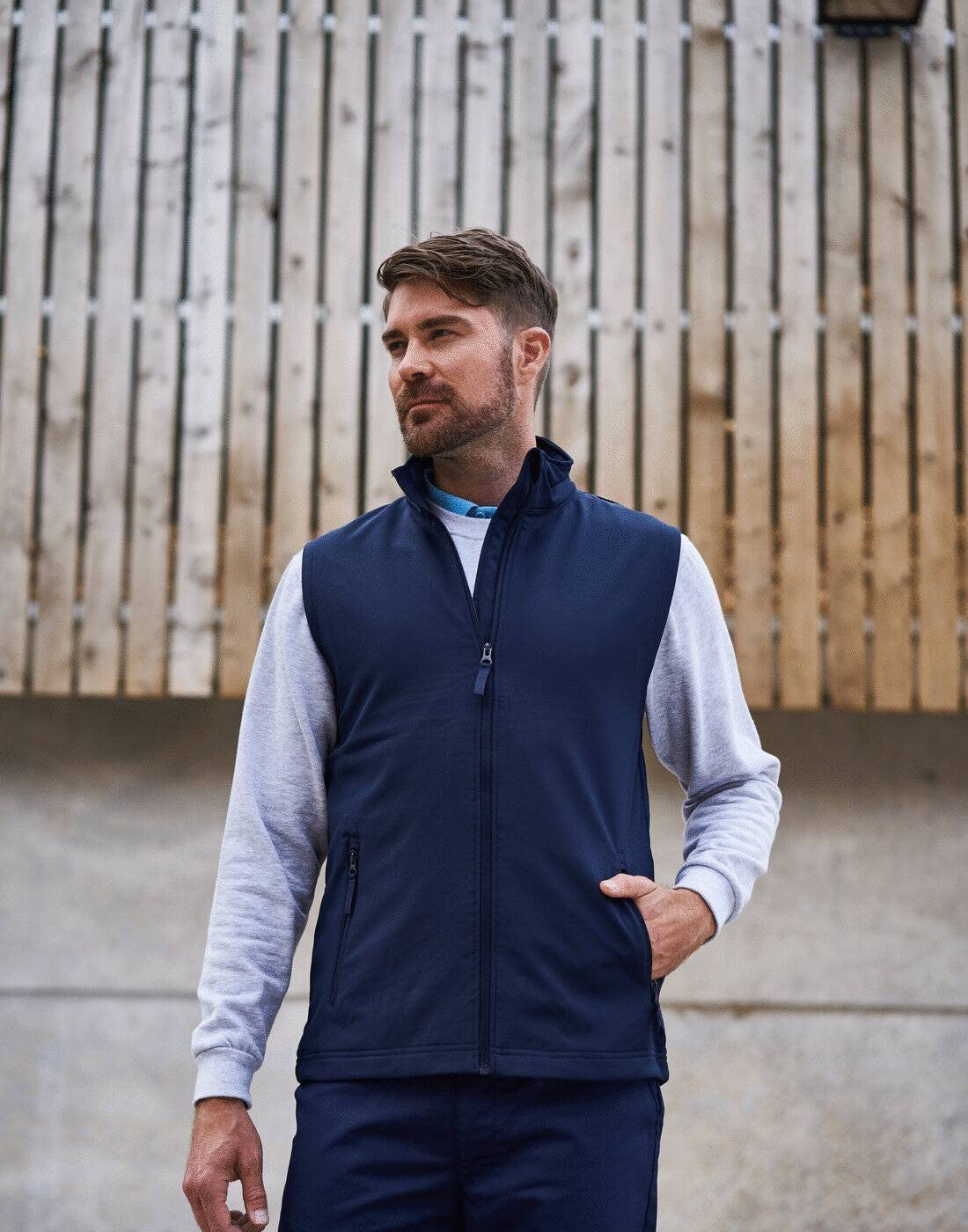 Pro 2 Layer Softshell Gilet | CHARCOAL