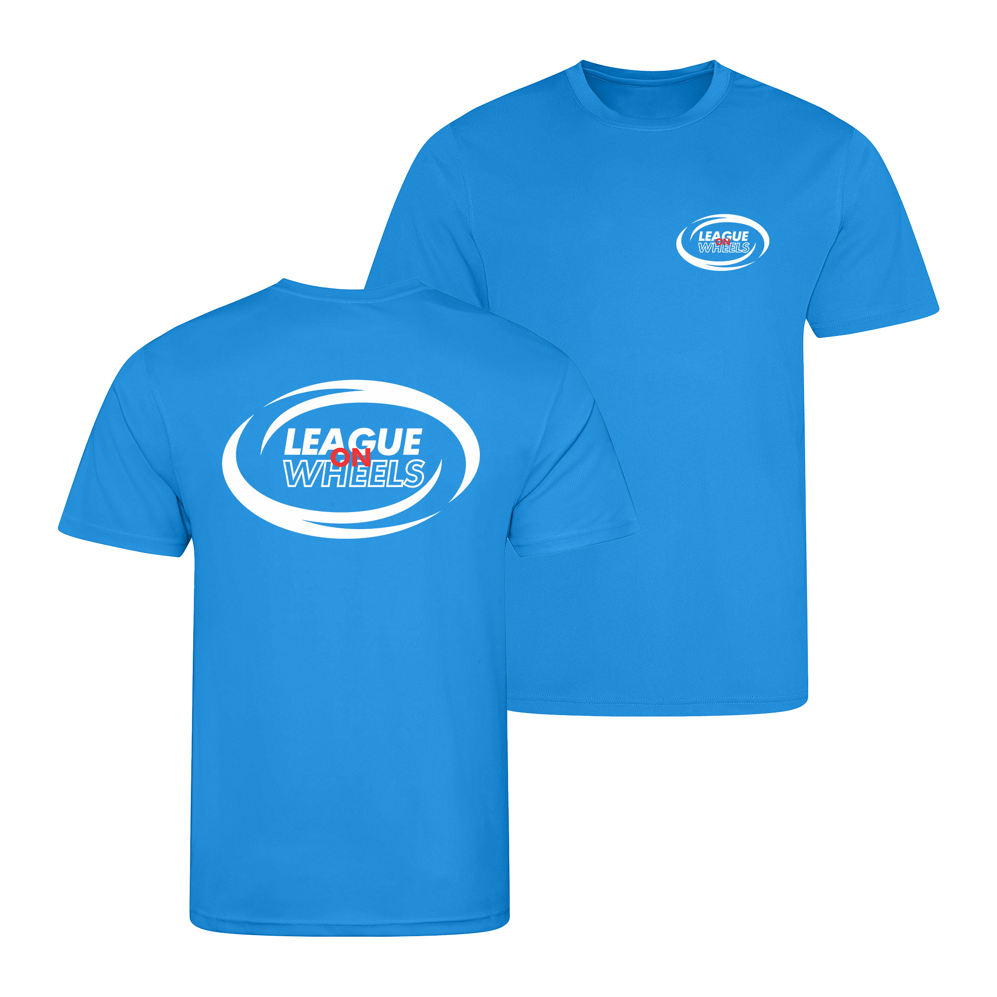 League on Wheels Kids T-Shirt | SAPPHIRE