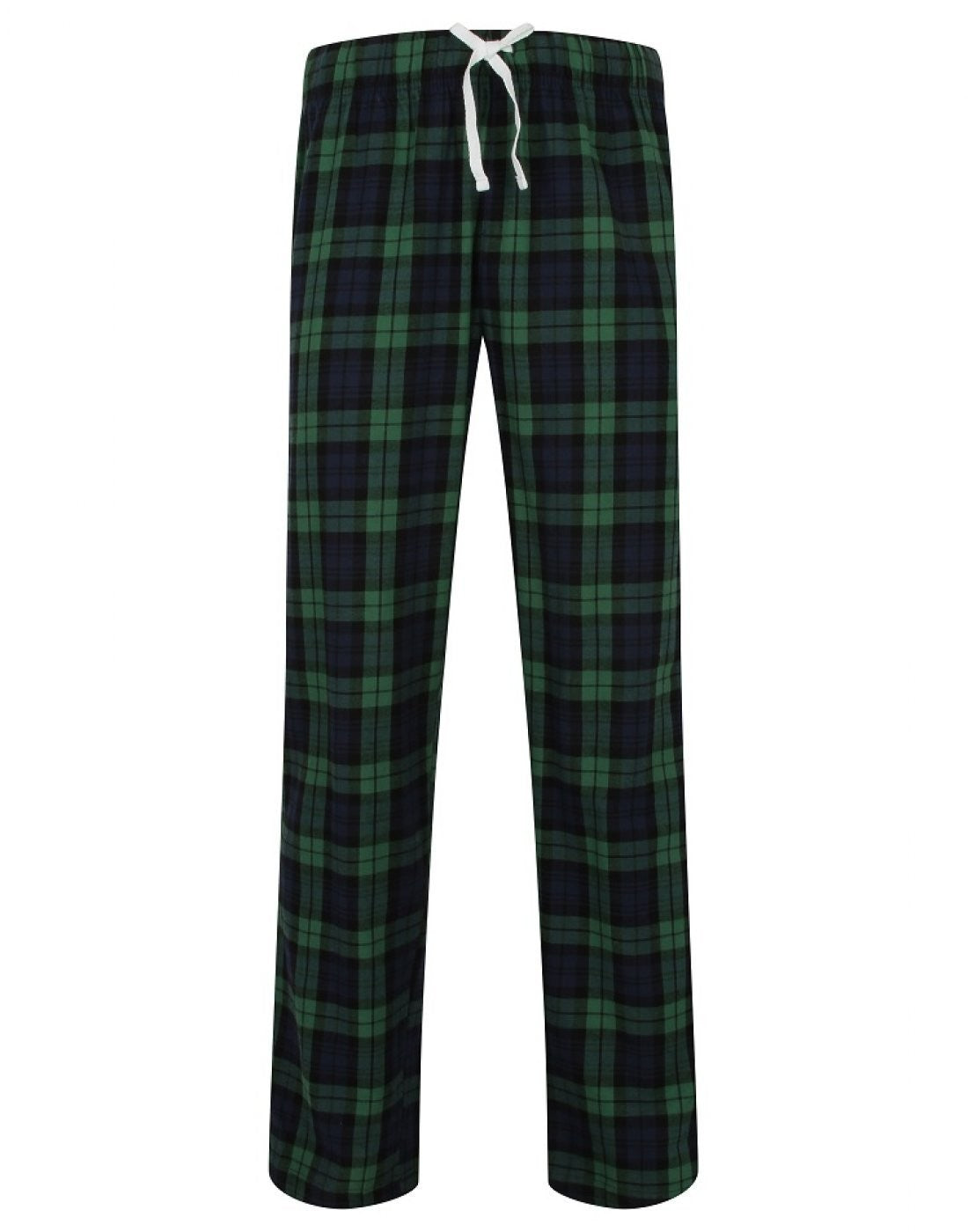 Mens Tartan Lounge Pants | NAVY/GREEN